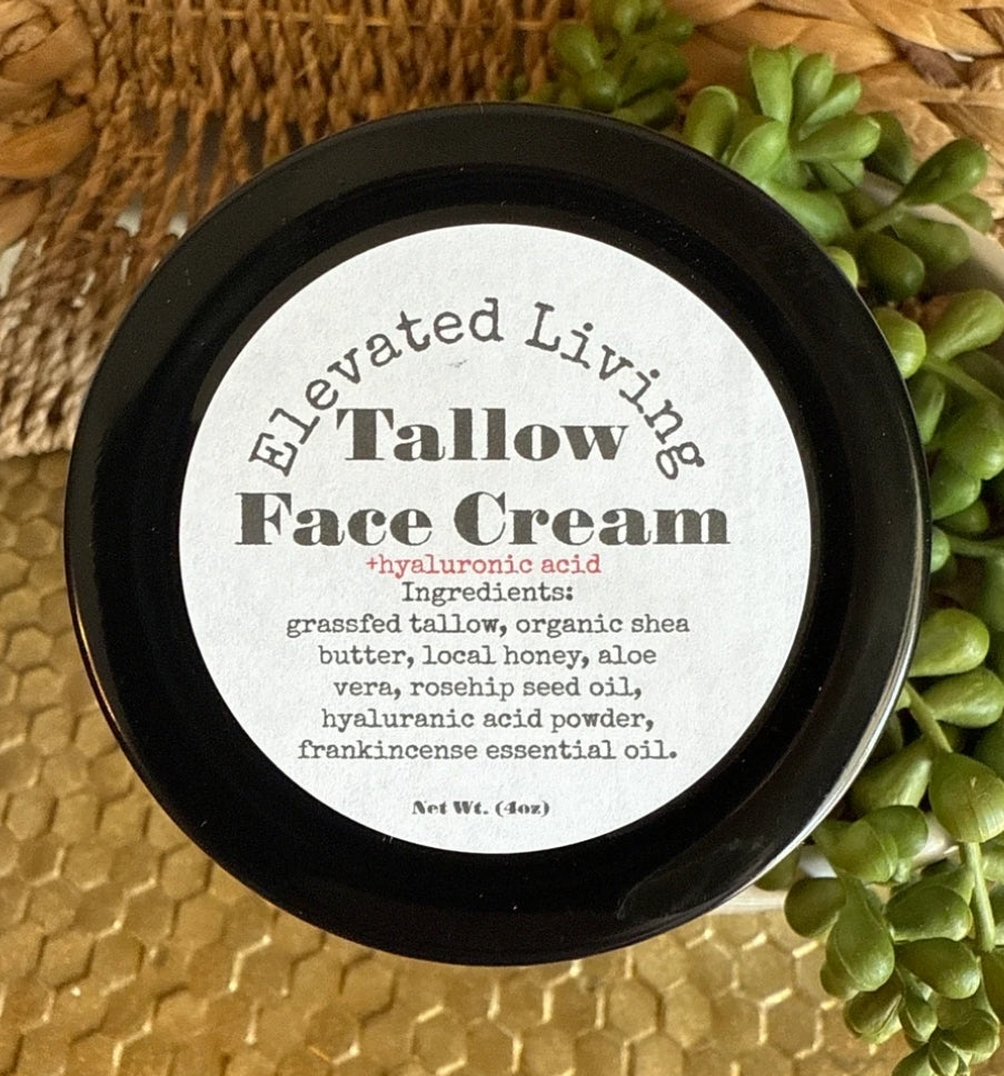 Unscented Tallow Face Cream